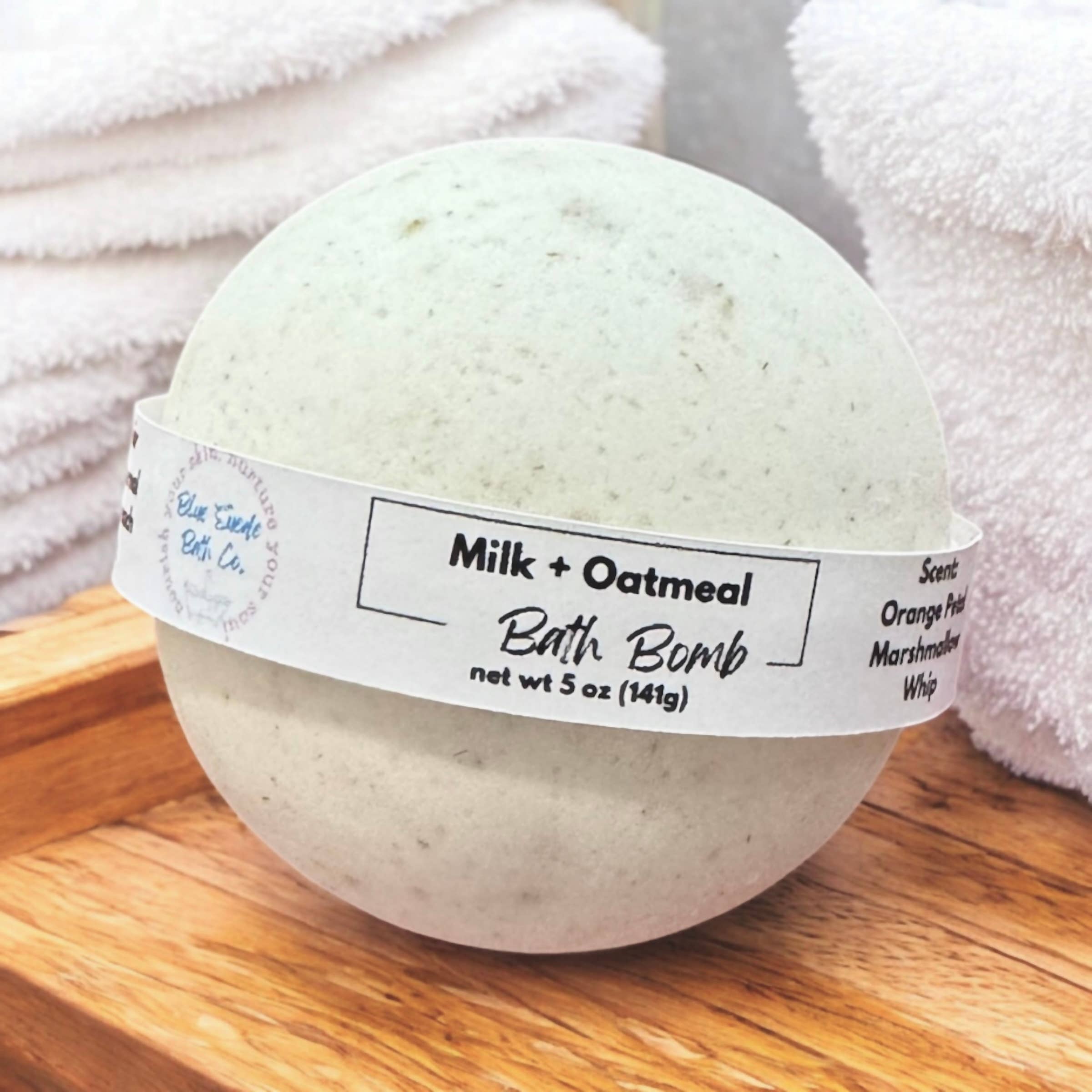 Oatmeal + Milk Bath Bomb