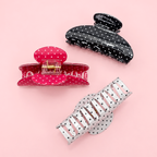 Polka Dot Hair Claw Clip | 40H1081