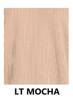 Raised Rib Round Neck Pullover And Pants Set