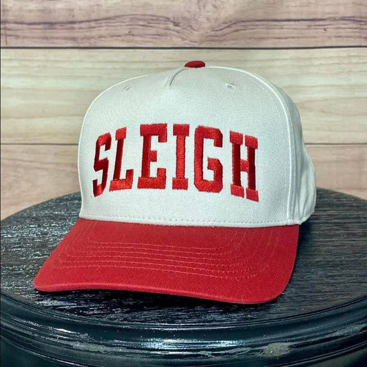 Sleigh Embroidered Trucker Hat