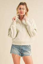 950CK Dove Funnel Neck Half Zip 6