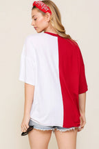 Game Day Multi Color Knit Top 3