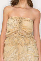 Bandana Print Romper