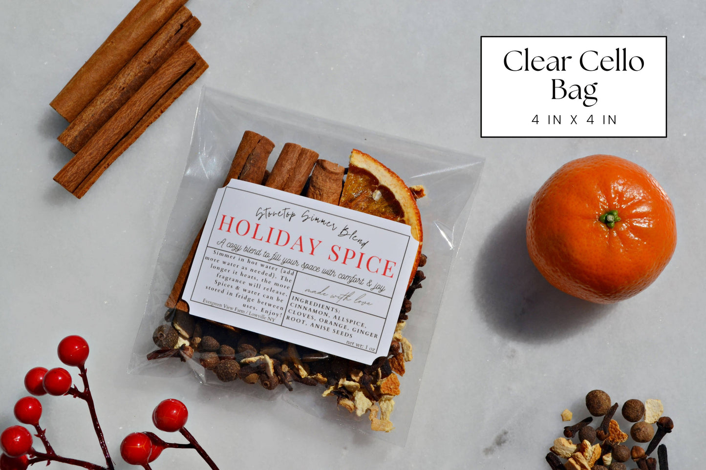 Simmer Stovetop Holiday Spice Christmas Blend