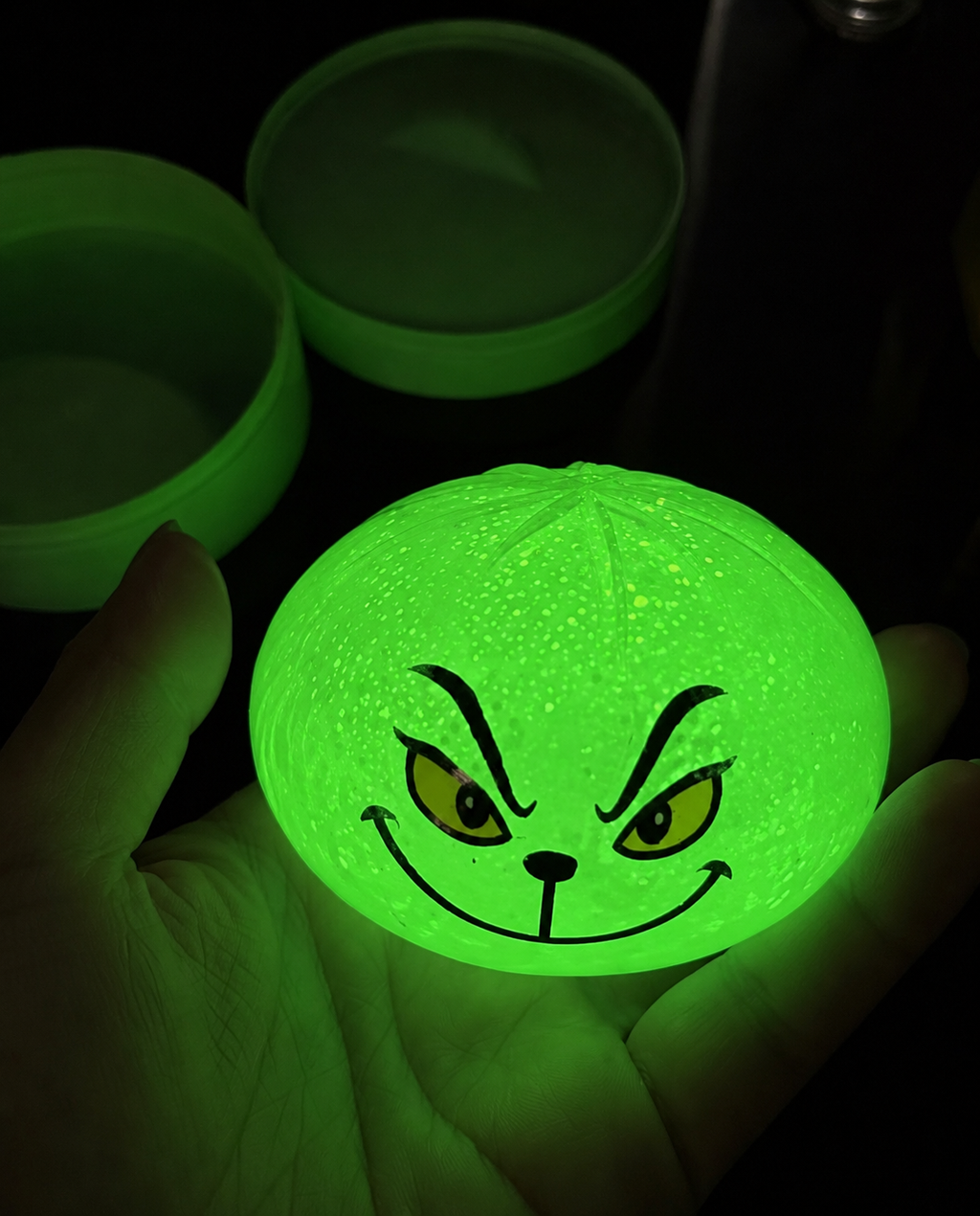 The Viral Dumpling - Grinch  GLOW in the Dark Edition