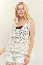 Casual Crochet Tank Top