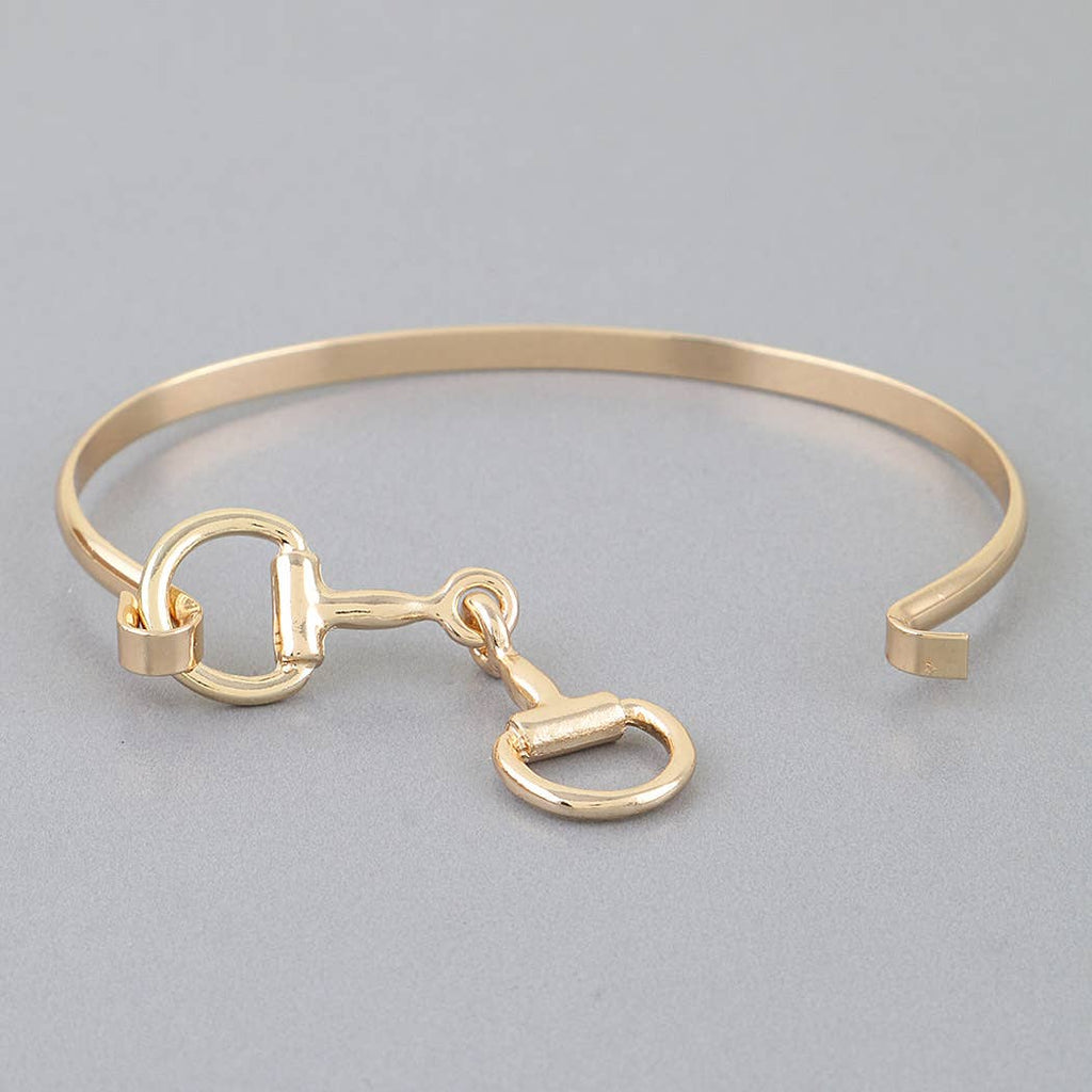 Polished Horseshoe Cuff Bracelet