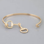 Polished Horseshoe Cuff Bracelet