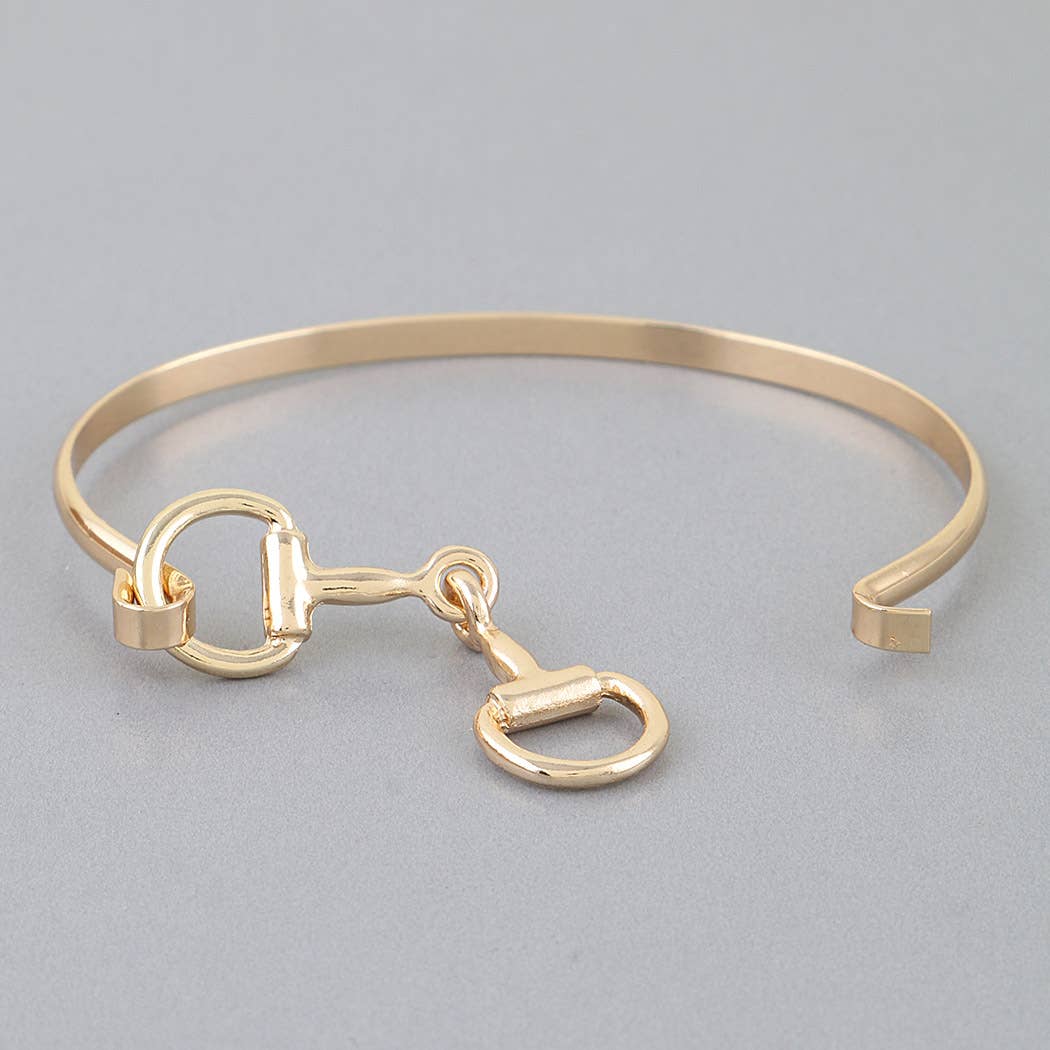 Polished Horseshoe Cuff Bracelet