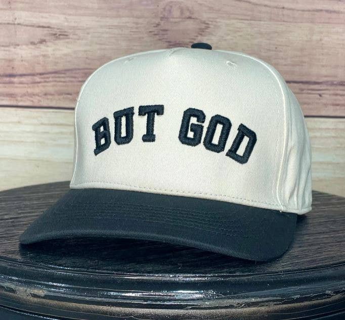 But God | LC Elizabeth Original | Puff Embroidered Baseball Hat