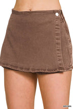 Olivia Washed Skort