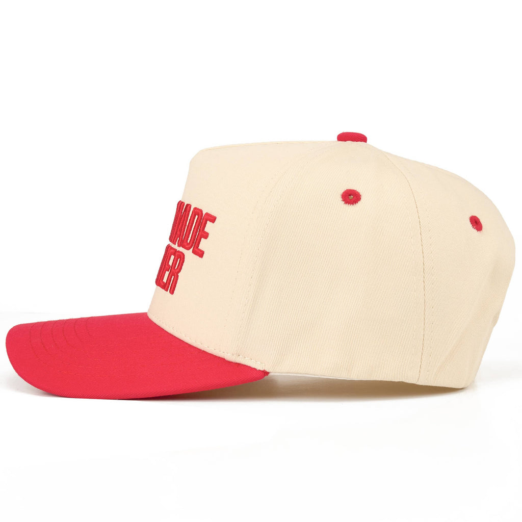C.C SO GOD MADE A FARMER Letter Two Tone Trucker Hat