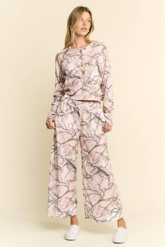 Hunting Camo Lounge Pants Set