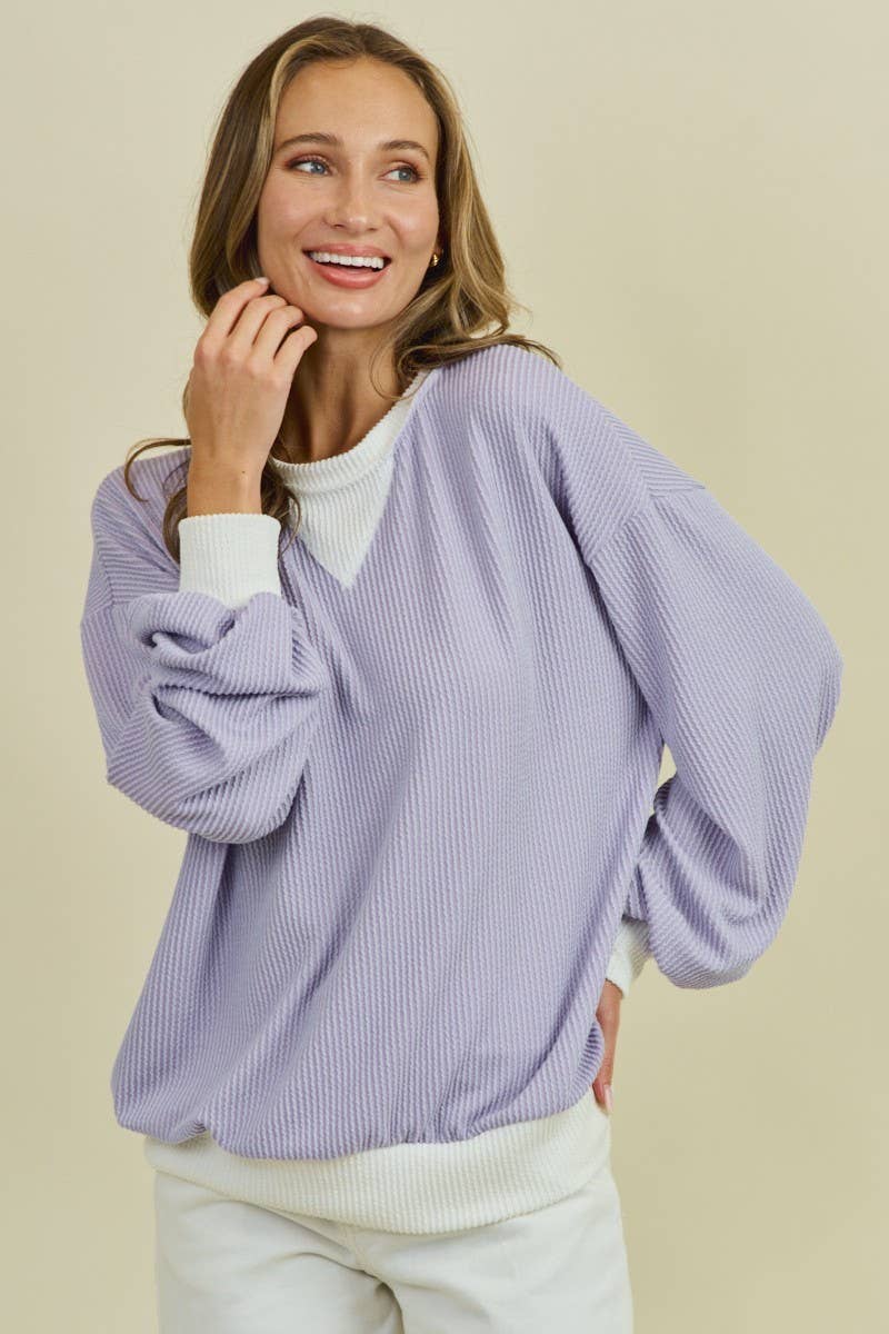 Soft And Cozy Ribbed Top