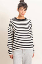 Striped Crew Neck Sweater