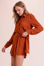 Oversized T-shirt Dress With Shorts