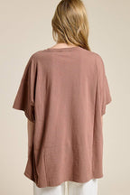 Free Bird Soaring Graphic S/S Oversized Seamless Tee