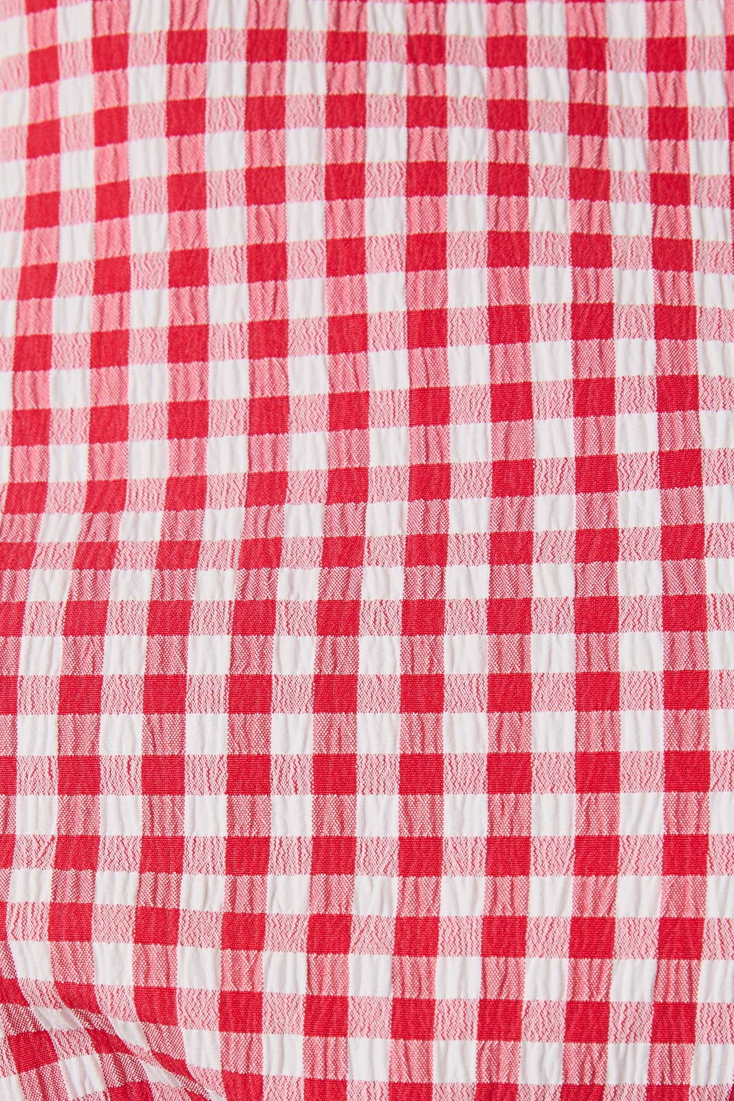 Strawberry Girl Gingham Top
