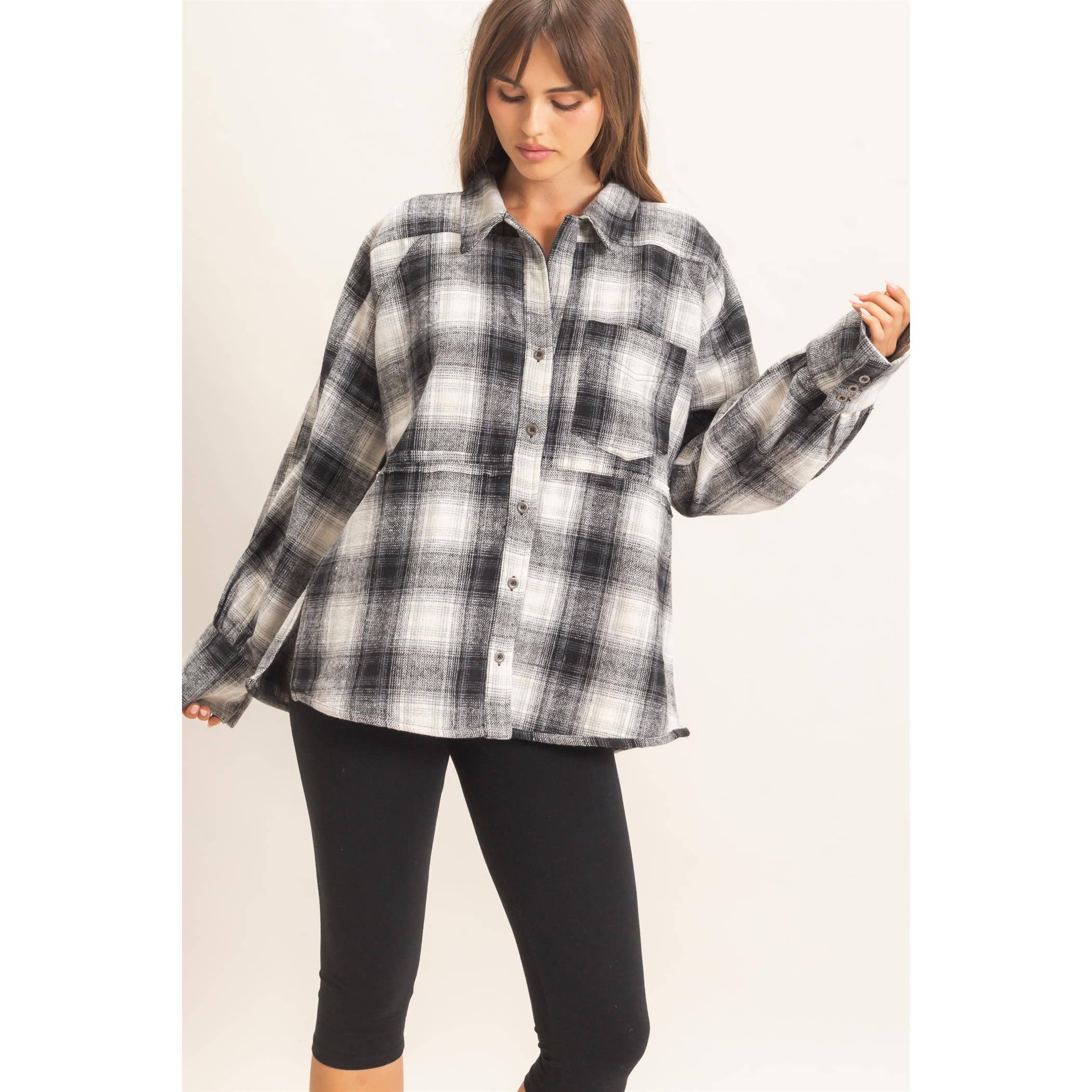 Plaid Flannel Shirt