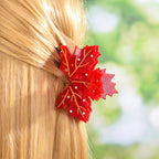 JUMBO FALL LEAF HAIR CLAW CLIPS | 40H1080