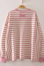 NT12742-Stripe Waffle Top