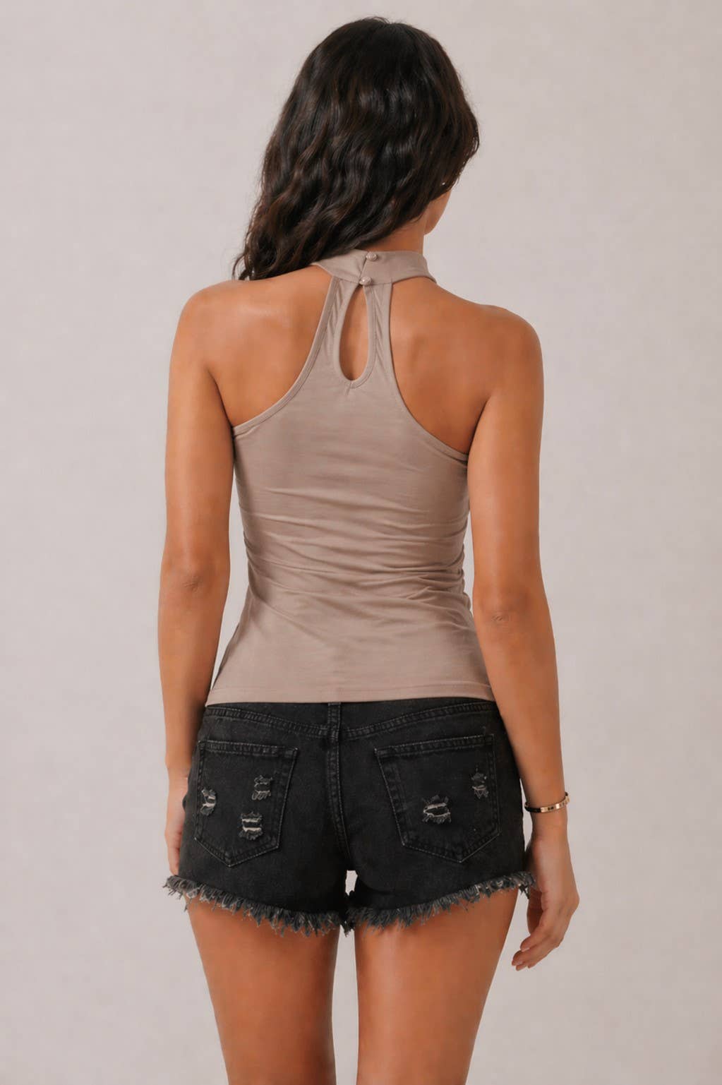 JU30012 - CHOKER NECK TUBE TOP