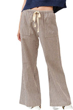 Striped Wide Pants