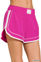 0424 Soft Woven Lined Dolphin Shorts SI-29771