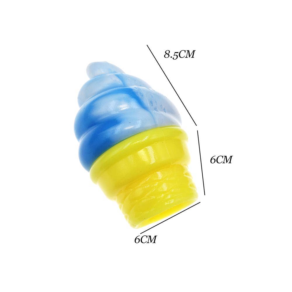 12PCS - Ice Cream Cone Squeeze Squishy Stress Relief Toy