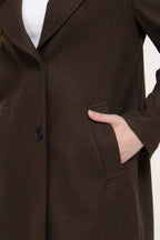 Long Sleeve Soft Long Coat