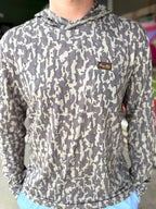 Honey Hole Performance Hoodie - Dark DBC Camo