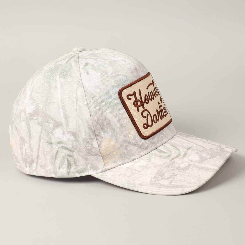 Howdy Darlin' Camo Trucker Hat