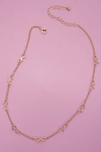 CUTOUT BOW STATION NECKLACE | 80N91531