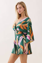 Vibrant Green Romper