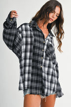 8376EN Kambrie Plaid Flannel Shirt