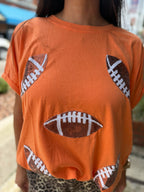 It's Giving Gameday Sequin Top