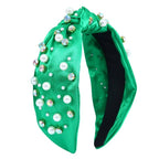 CHRISTMAS RHINESTONE PEARL HEADBAND