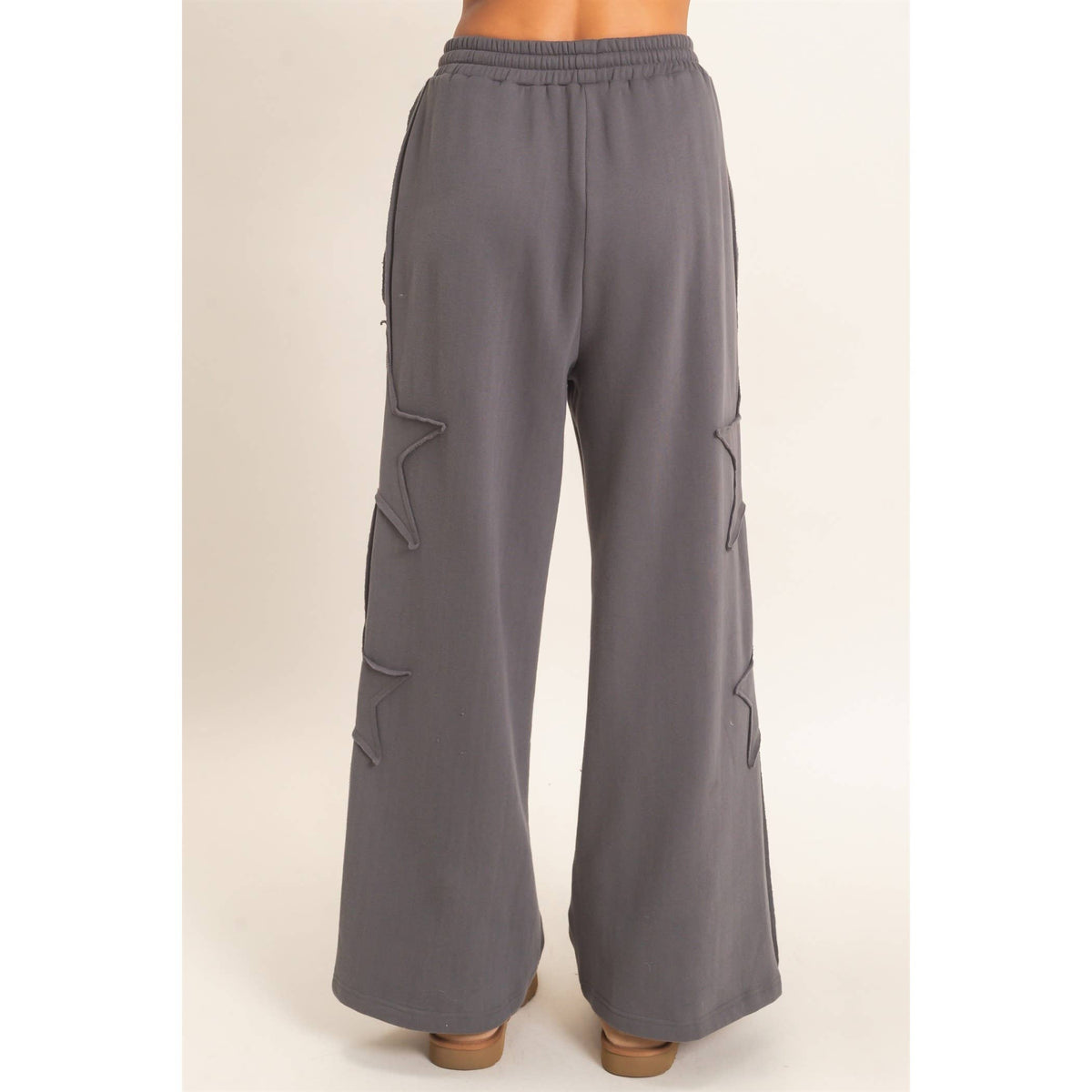 French Terry Star Patch Sweatpants