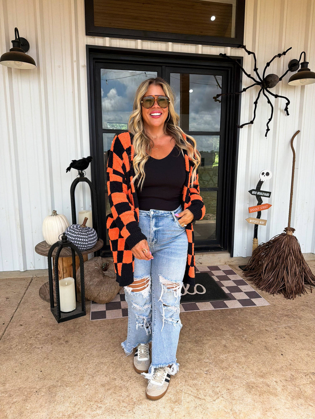 PREORDER- BOO CREW REVERSIBLE CLOUD CARDIGAN