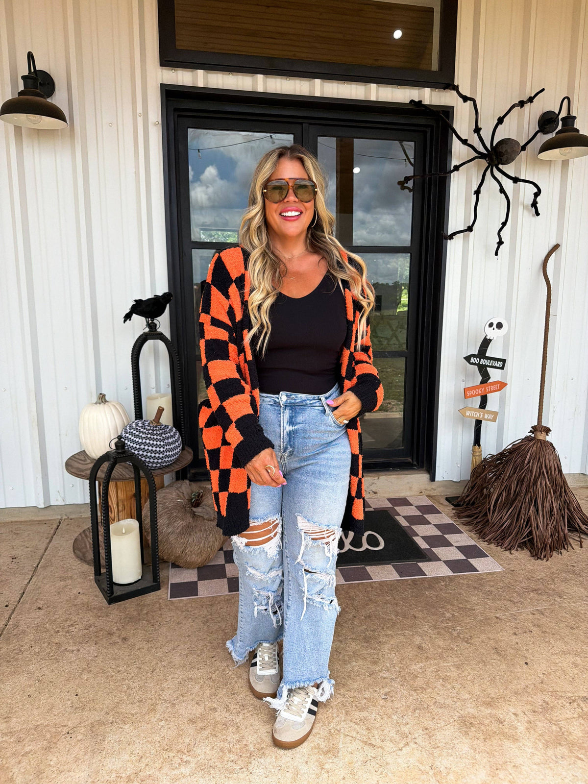 PREORDER- BOO CREW REVERSIBLE CLOUD CARDIGAN