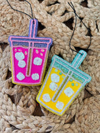 Summer Drink Car Freshie
