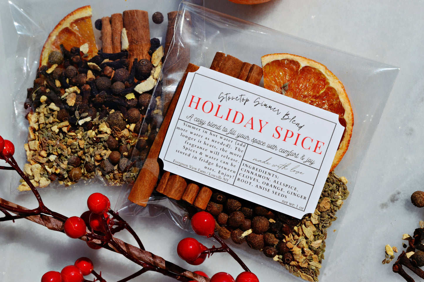 Simmer Stovetop Holiday Spice Christmas Blend