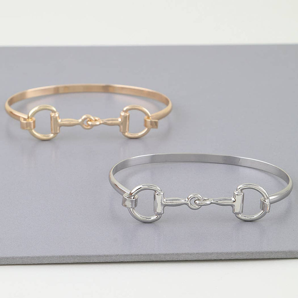 Polished Horseshoe Cuff Bracelet
