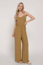 0415 Washed Woven Cami Jumpsuit SI-24579