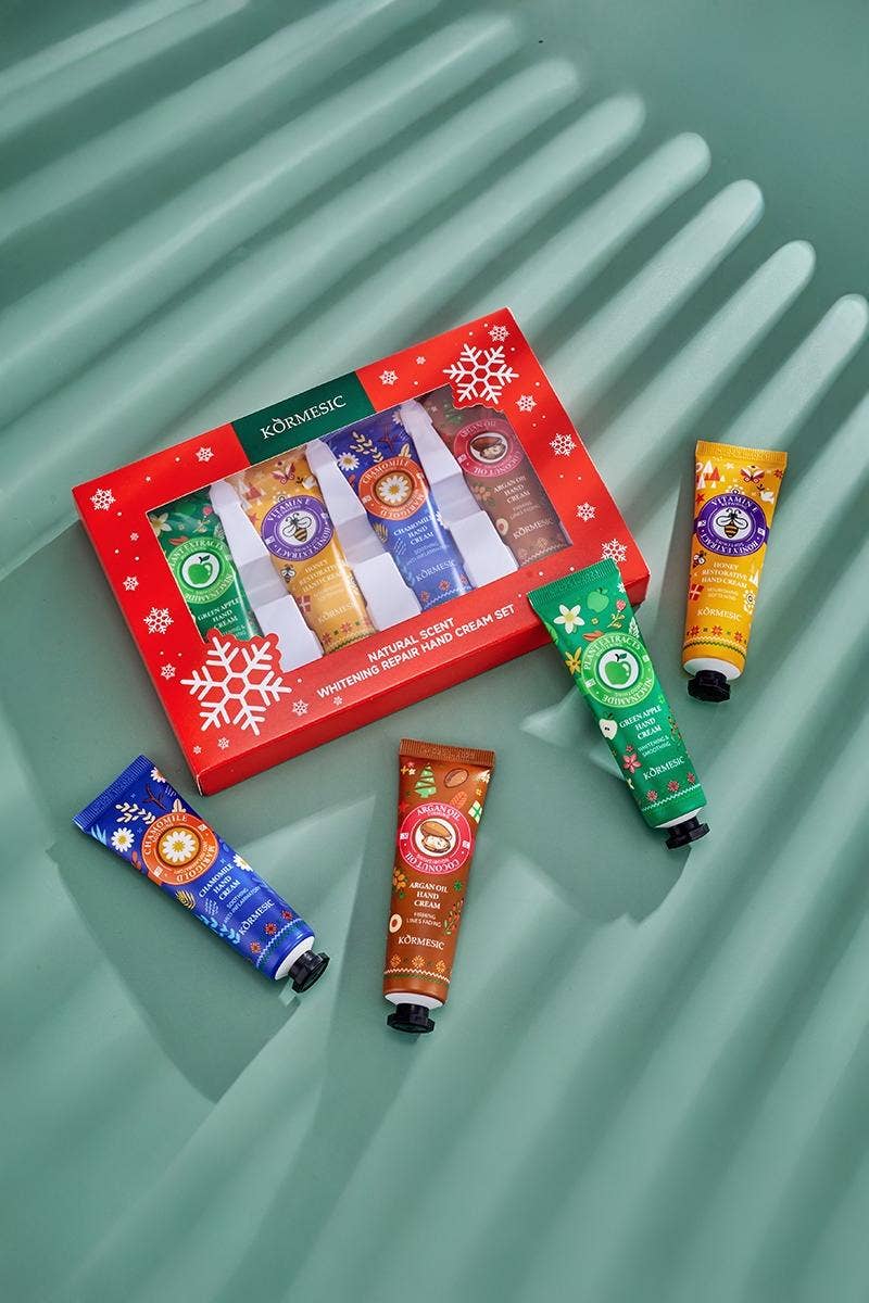Natural Scent Moisturizing Hand Cream Set