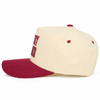 C.C WHISKEY WEATHER Embroidered Letter Two Tone Trucker Hat