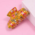 WESTERN COWGIRL BOOT PRINT HAIR CLAW CLIPS | 40H785