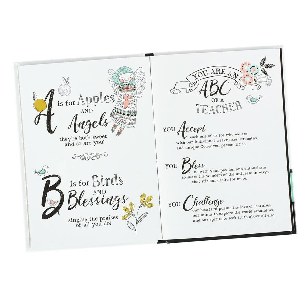 Gift Book Heart of a Teacher Padded Hardcover