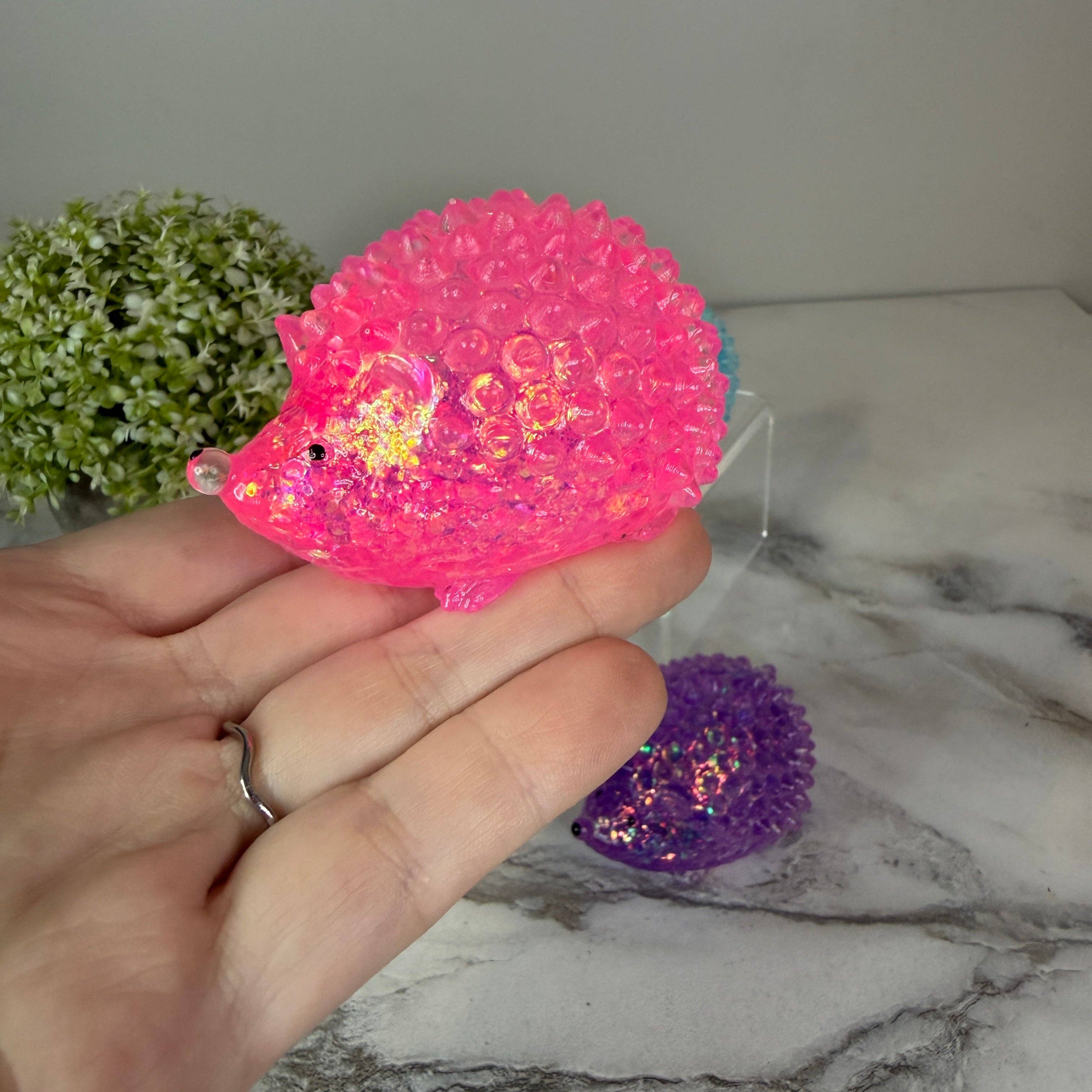 Squishy Toy - Glitter Hedgehog