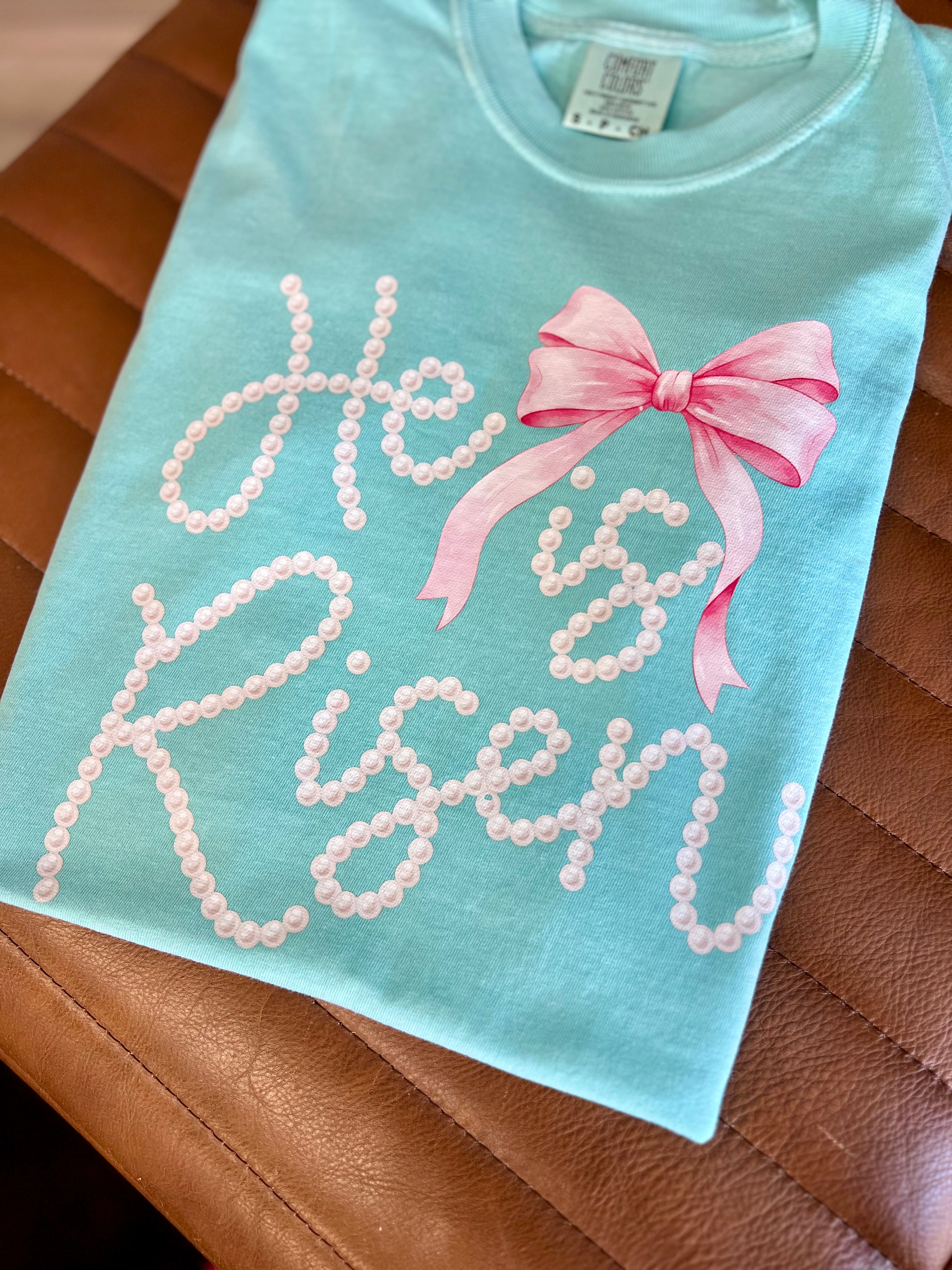 He Is Risen Pearls + Bow
